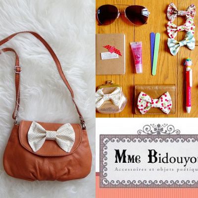 De nouvelles besaces en cuir dans la boutique en ligne "Mme Bidouyou" !