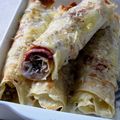 Ficelle Picarde ou crêpes au jambon et champignons