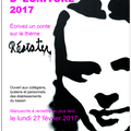 Le concours d’écriture 2017 est lancé !