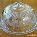 Vaisselle Ancienne ... CLOCHE EN VERRE * Arcoroc