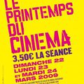 Printemps du Cinéma 2009