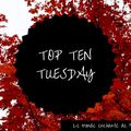 Top Ten Tuesday ~ 245 | 10 romans dont la couverture arbore un élément qui me correspond bien