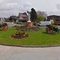 Rond-point à Hervé (Belgique)