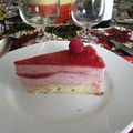 Bavarois aux framboises