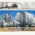 Christo "Wrapped trees" croquis