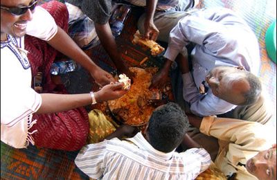 Repas de fête Somali