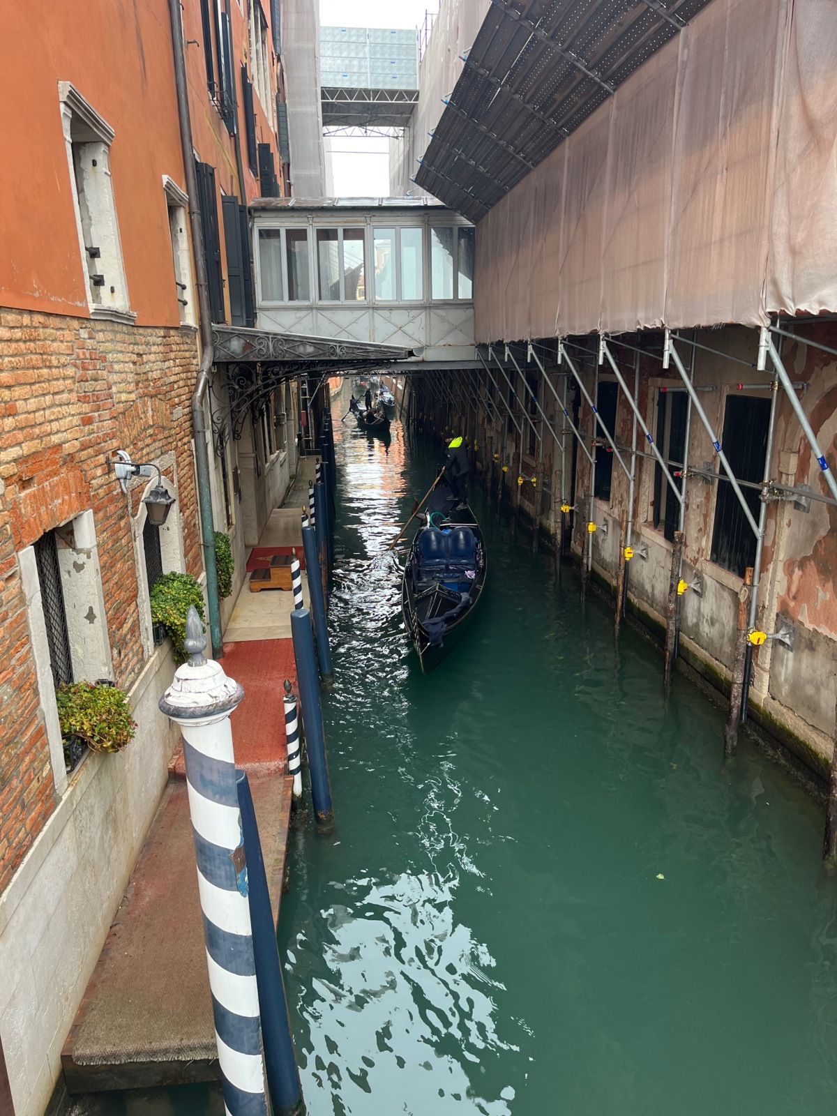 Venise, rio di San Provolo, 9 février 2024 (auteur/author Philippe Bensimon)