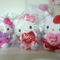 Peluches mascottes Hello Kitty de la Saint Valentin ( 2013 )