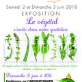 A LA MEDIATHEQUE DE VERNIOZ DANS L'ISERE : LE VEGETAL S'INVITE DANS NOTRE QUOTIDIEN... A NE PAS MANQUER, A NOTER SUR VOS AGENDAS