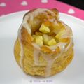 Petites bouchées feuilletées aux pommes et à la cannelle