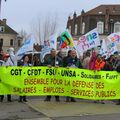 Manifestation à Auxerre