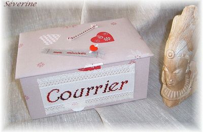 Boîte à courrier La boîte mesure: Longueur: 25 cm