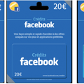 Cartes cadeaux Crédits FACEBOOK -20% à la FNAC