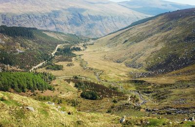 Une belle journée ensoleillée dans les Wicklow Mountains