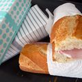 jambon-beurre and a box