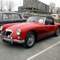 La MG type A 1600 convertible (23ème Salon Champenois du véhicule de collection)