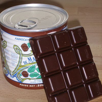 Doux fondant à la crème de marrons