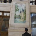 Retour des tableaux en céramique en Gare de Tours