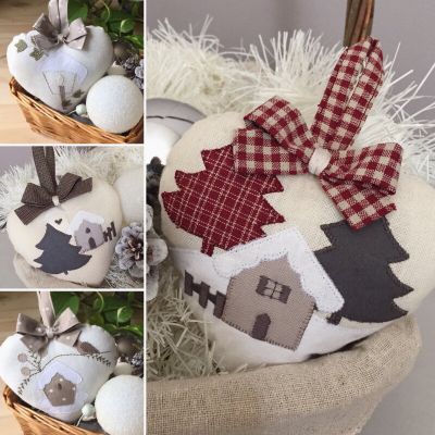 Les coeurs de Noël à suspendre sont à nouveau disponibles