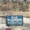 rue René Lelimousin, résistant tué en 1944