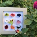 Défi n° 3 - Craftelier - Cadre fleuri, message sacré