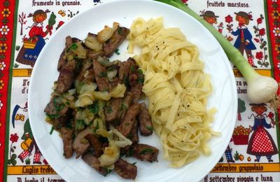 Foie de veau à la vénitienne