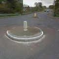 Rond-point à Antrim (Irlande du Nord)