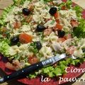 Salade de pâtes au thon