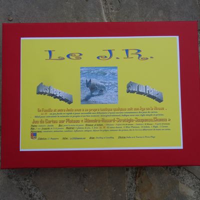 "Le JR" jeu de cartes sur  plateau. "Le JR EXPRESS jeu de cartes sur table nouveaux de jeux de société A