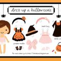 Halloweenie dress-up printable