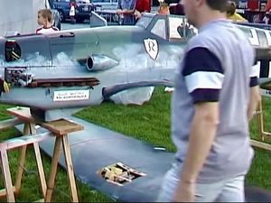 Un Messerschmidt 109 à l’échelle 1/2