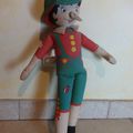 Cu628 : Poupée Pinocchio 60's