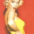 Marilyn de jaune vêtue