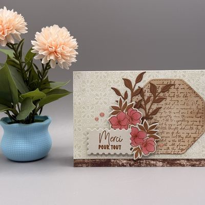 L’élégance du merci : fleurs, bois et douceur