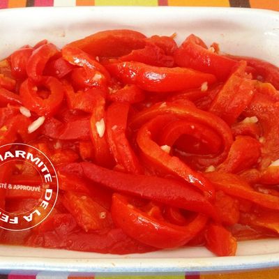 Salade de poivrons marinés WW (Thermomix)