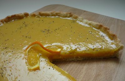 tarte à l'orange...