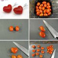 DES TOMATES EN FORME DE COEUR