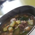 Soupe Bœuf, Courgette & Pois Chiches…