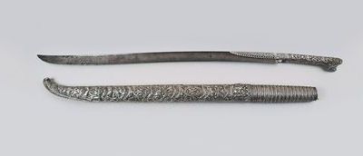 Sabre turc dit Yatagan. Vers 1850