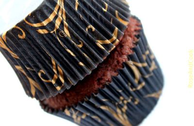 Cupcake gingembre-chaud'colat {gingembre confit- chocolat}