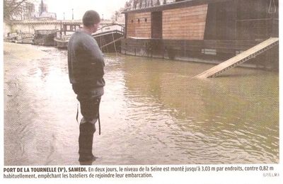 Paris inondé ! ça baigne...