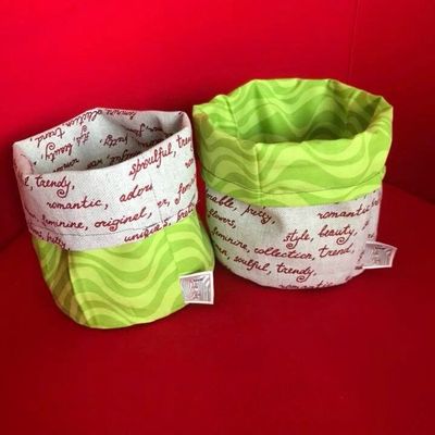 Panières et lingettes - Production de masse ;-)