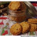 COOKIES AUX FLOCONS D'AVOINE ET ECORCES D'ORANGE CONFITES