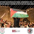 Appel palestinien pour un front mondial pour démanteler le régime israélien de colonialisme de peuplement et d’apartheid