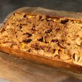Tarte aux pommes et streussel