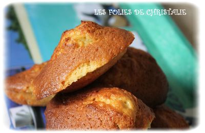 Madeleines à la pâte d'amandes (thermomix ou pas )