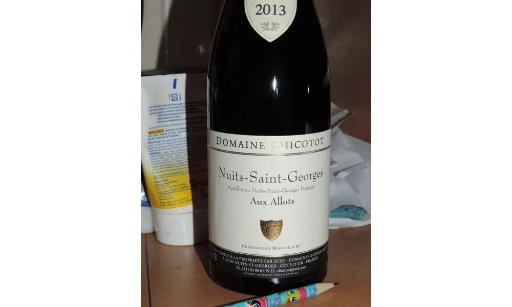 domaine Chicotot 2013 nuits-saint-georges "les allots"