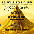 Tour de France - Agde  - 2009 - Le tour cycliste va créer une déférlante de vélos dans l'Hérault...