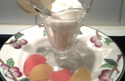 GLACE AU YAOURT, PARFUM CITRON