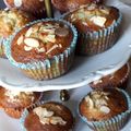 Muffins banane et pépites de chocolat au lait